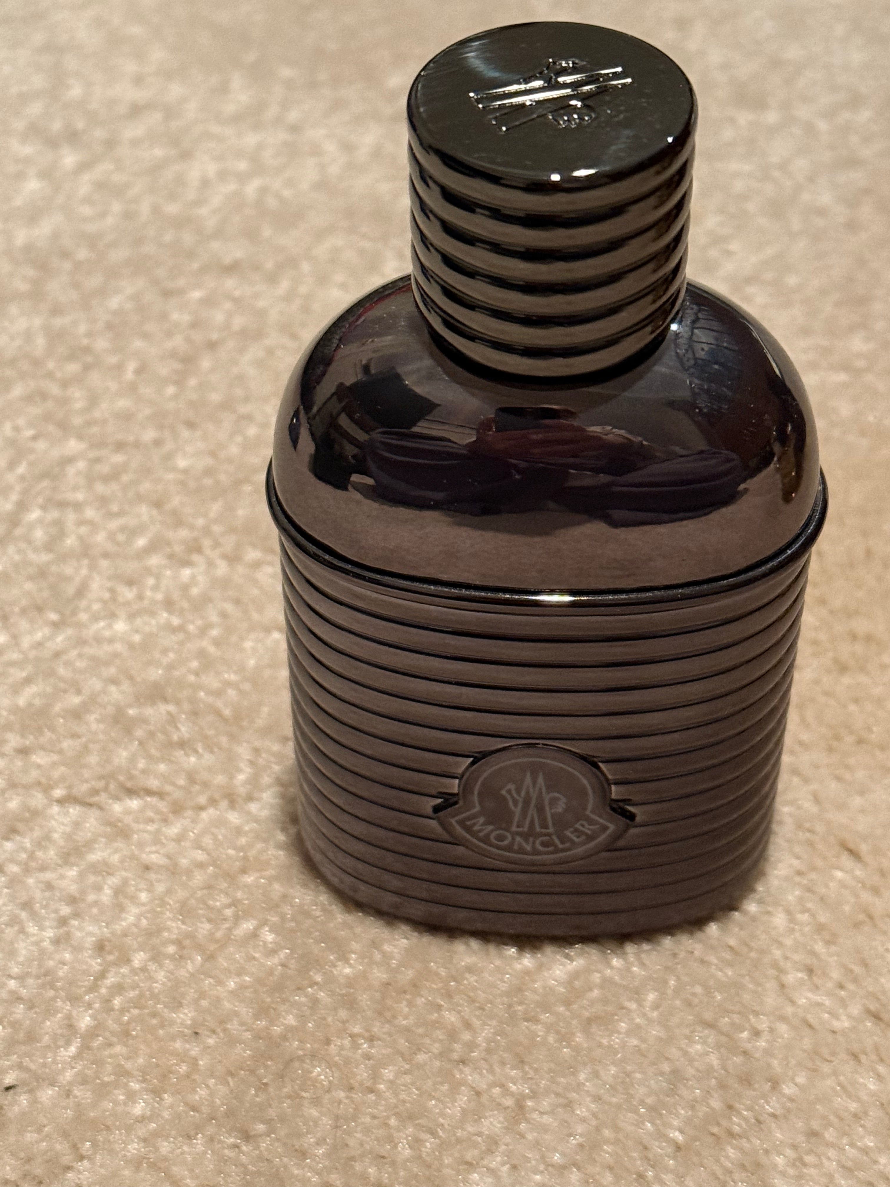 Moncler Sunrise Pour Homme eau de parfum spray 2 oz. Used