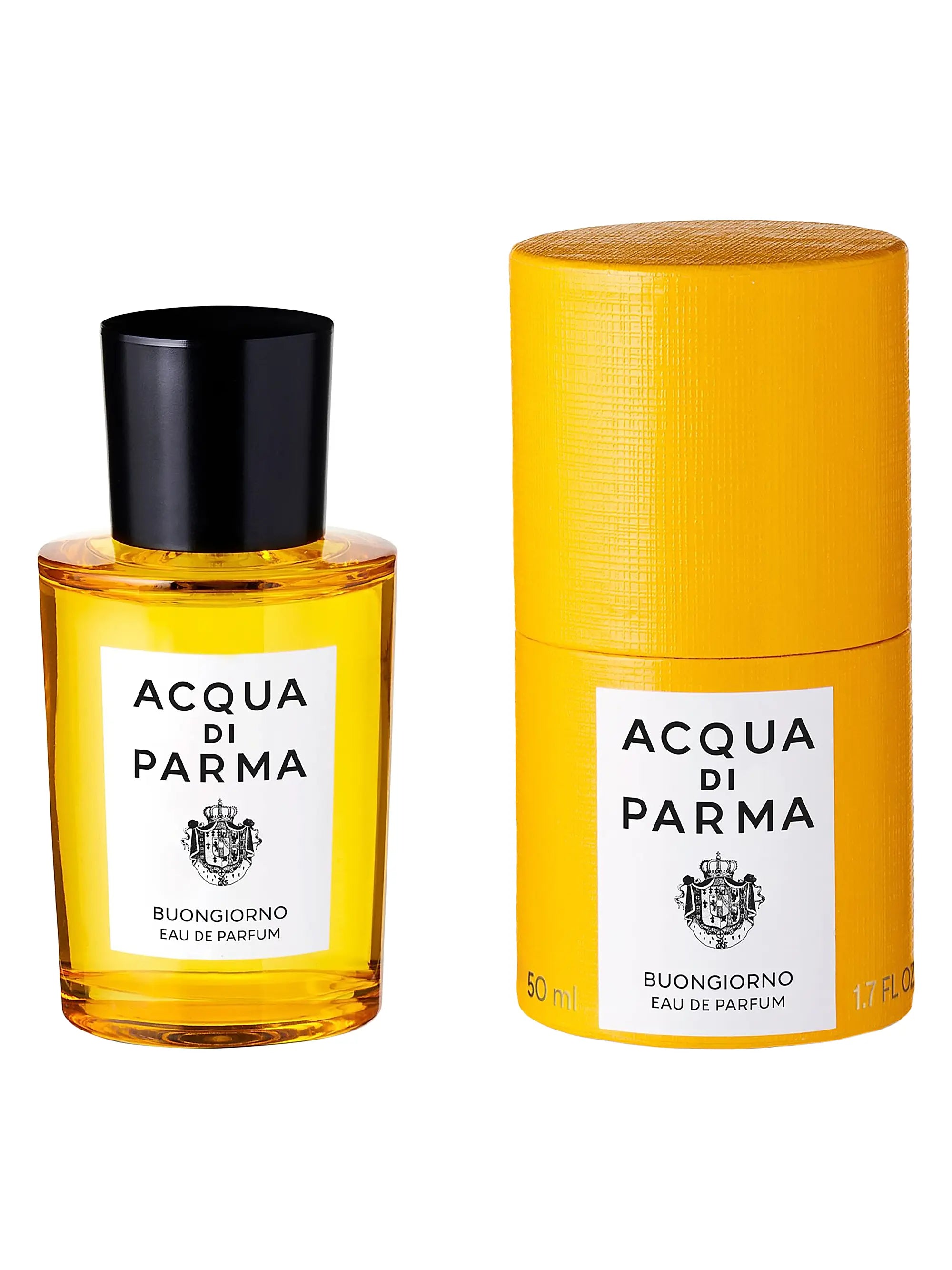 Acqua di Parma perfume bottle and packaging on a white background