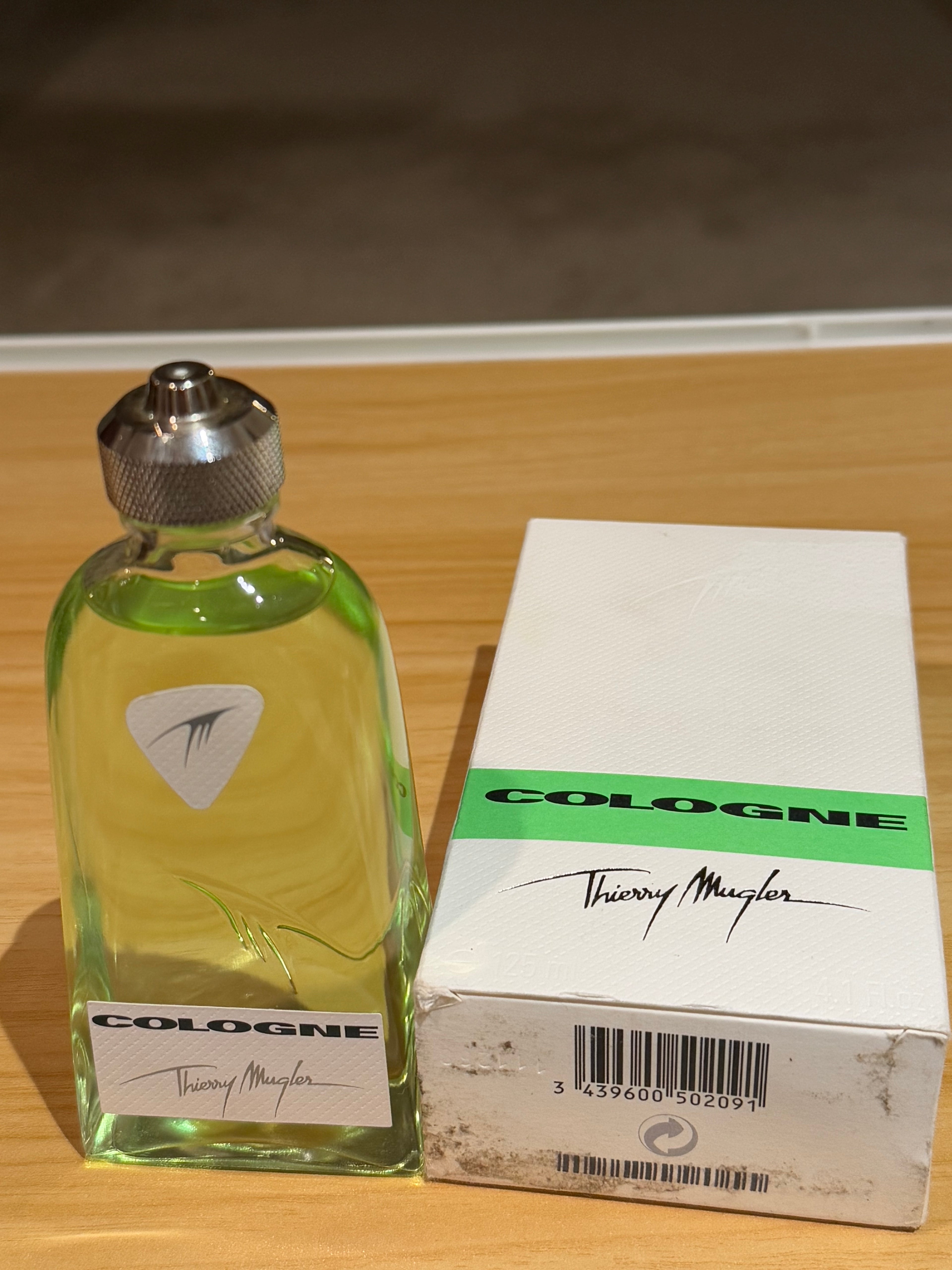 Thierry Mugler Cologne 4.1 oz / 125 ml – Very Rare Discontinued Fresh Classic
