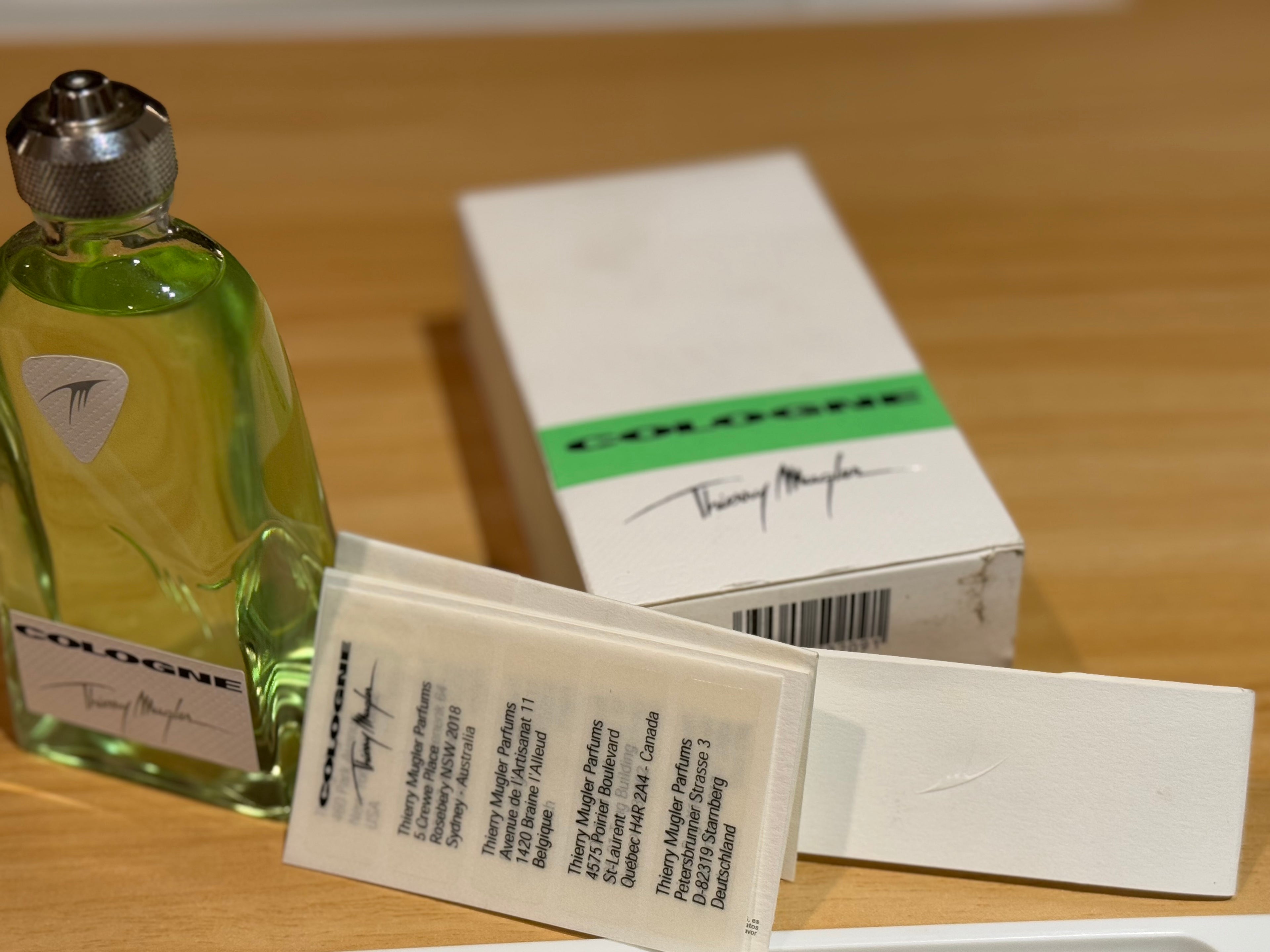 Thierry Mugler Cologne 4.1 oz / 125 ml – Very Rare Discontinued Fresh Classic