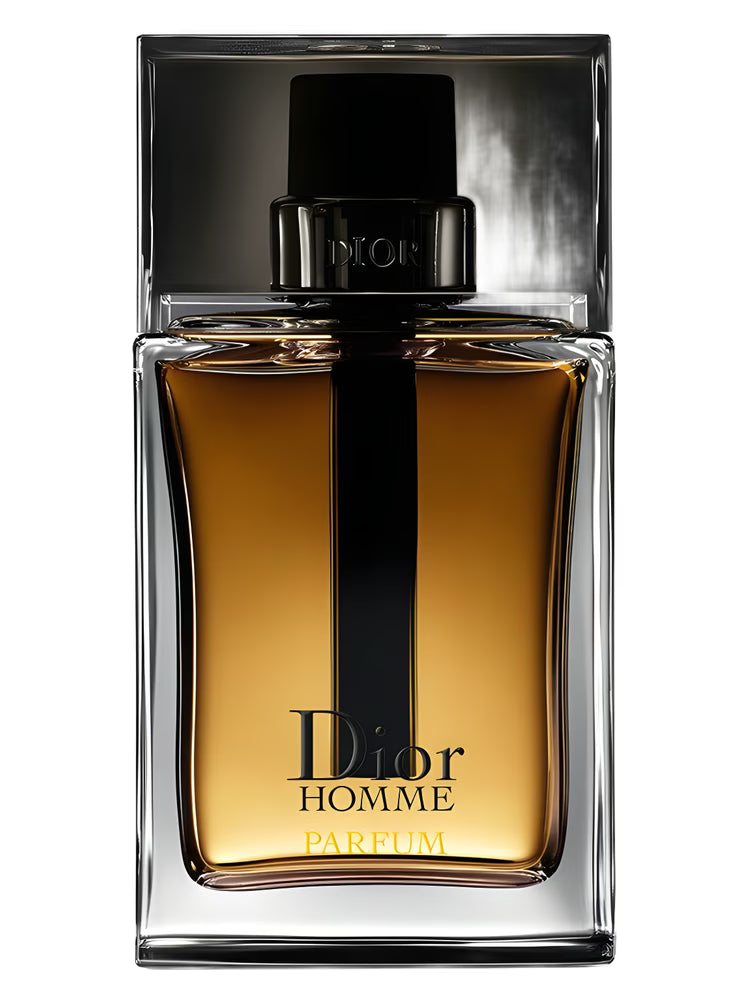 Dior Homme perfume bottle on a white background