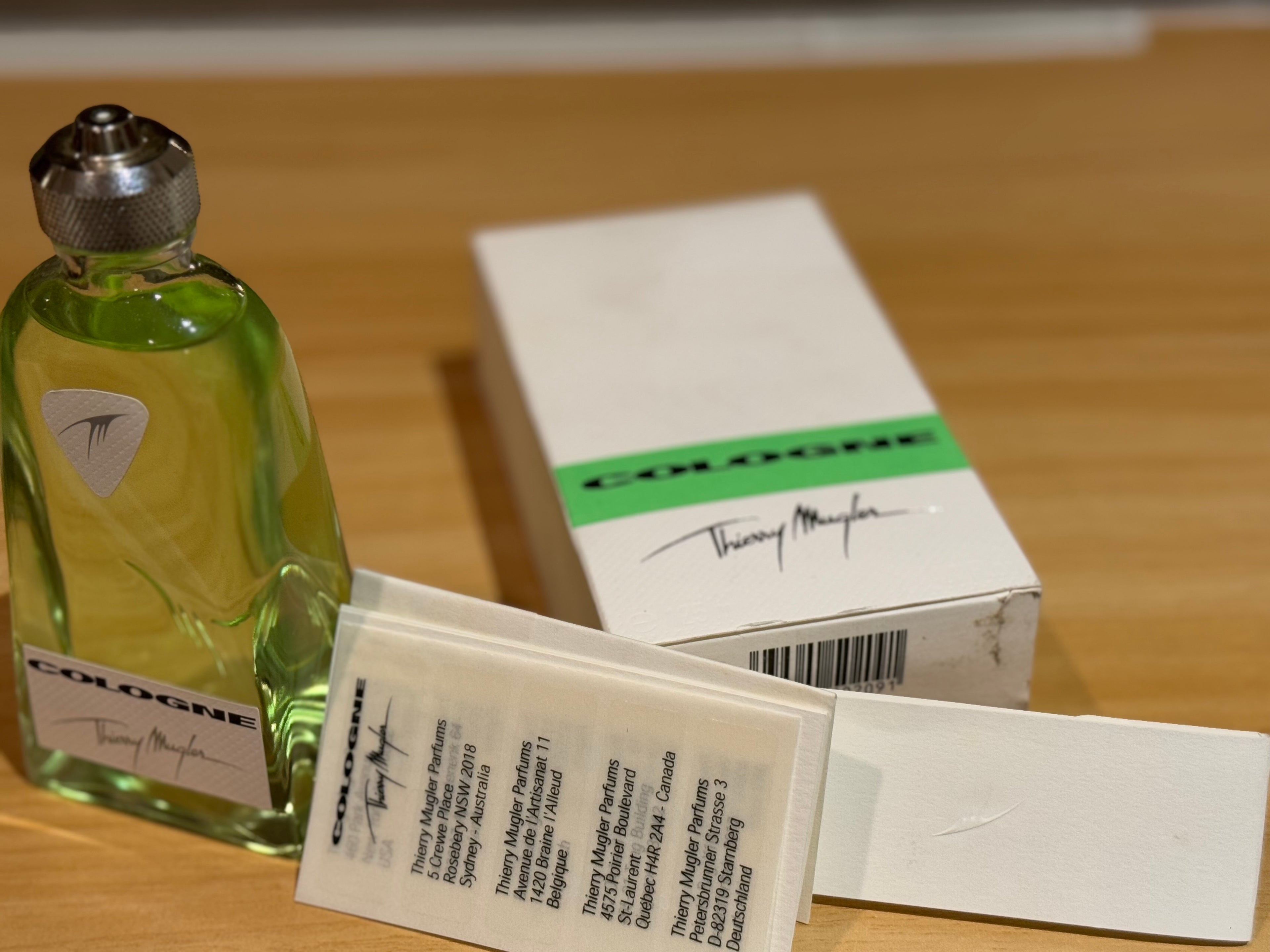 Thierry Mugler Cologne 4.1 oz / 125 ml – Very Rare Discontinued Fresh Classic