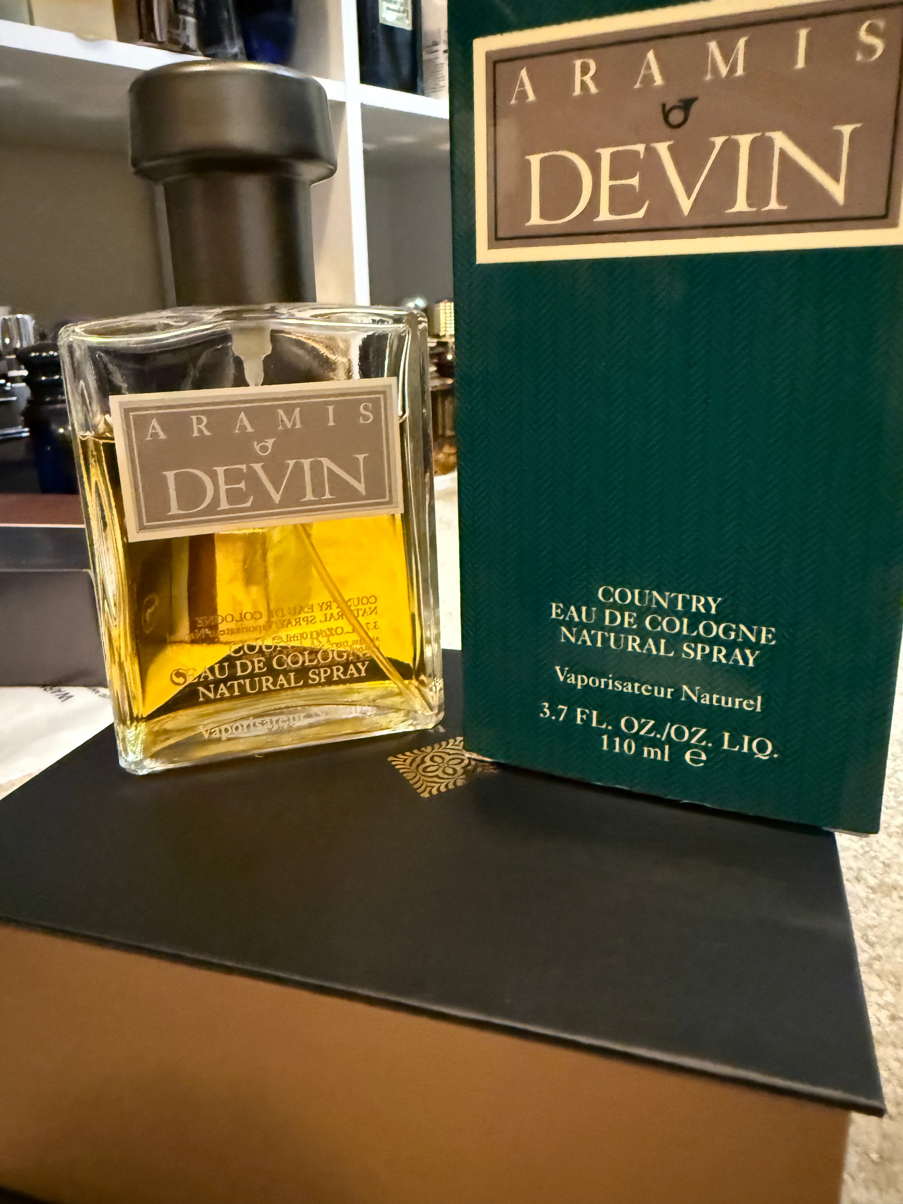 Aramis Devin country Vintage 110ml Discontinued. Used