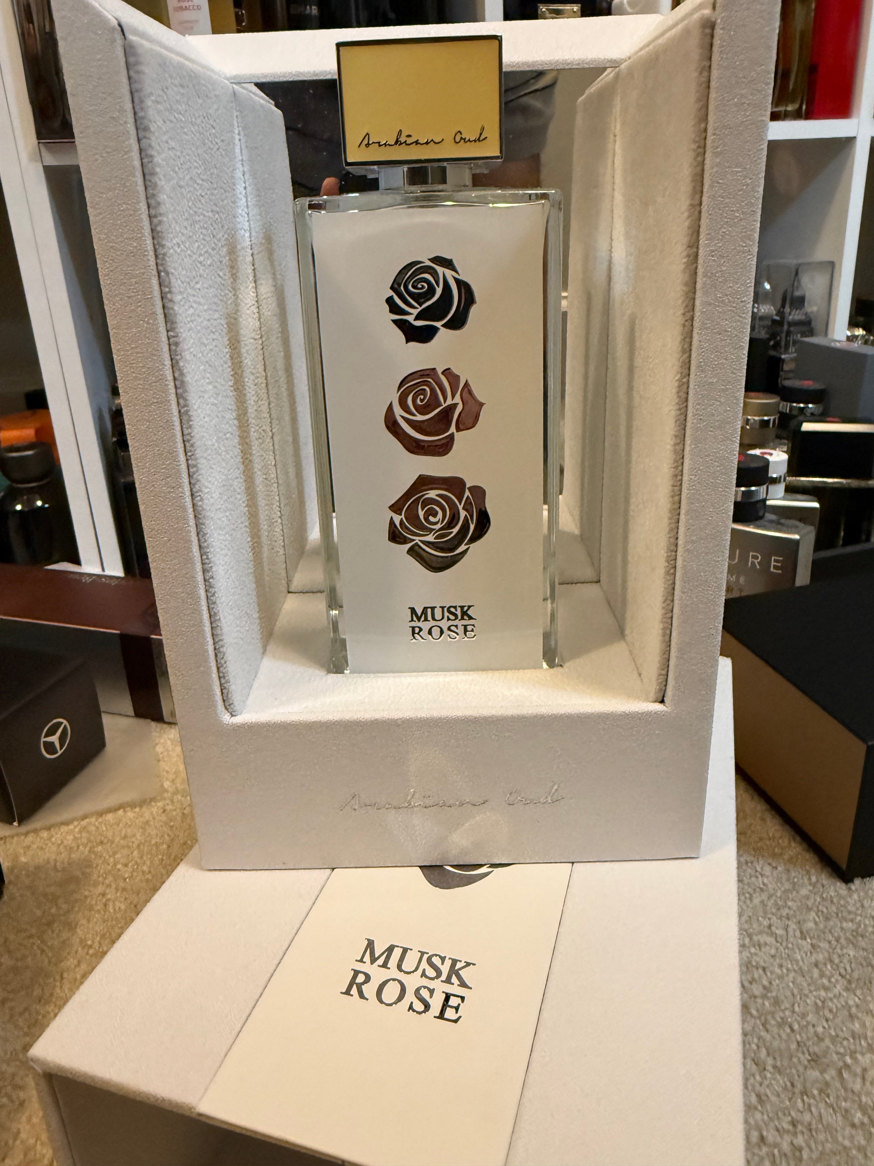 Arabian Oud Musk Rose 100 ml. Open box/used
