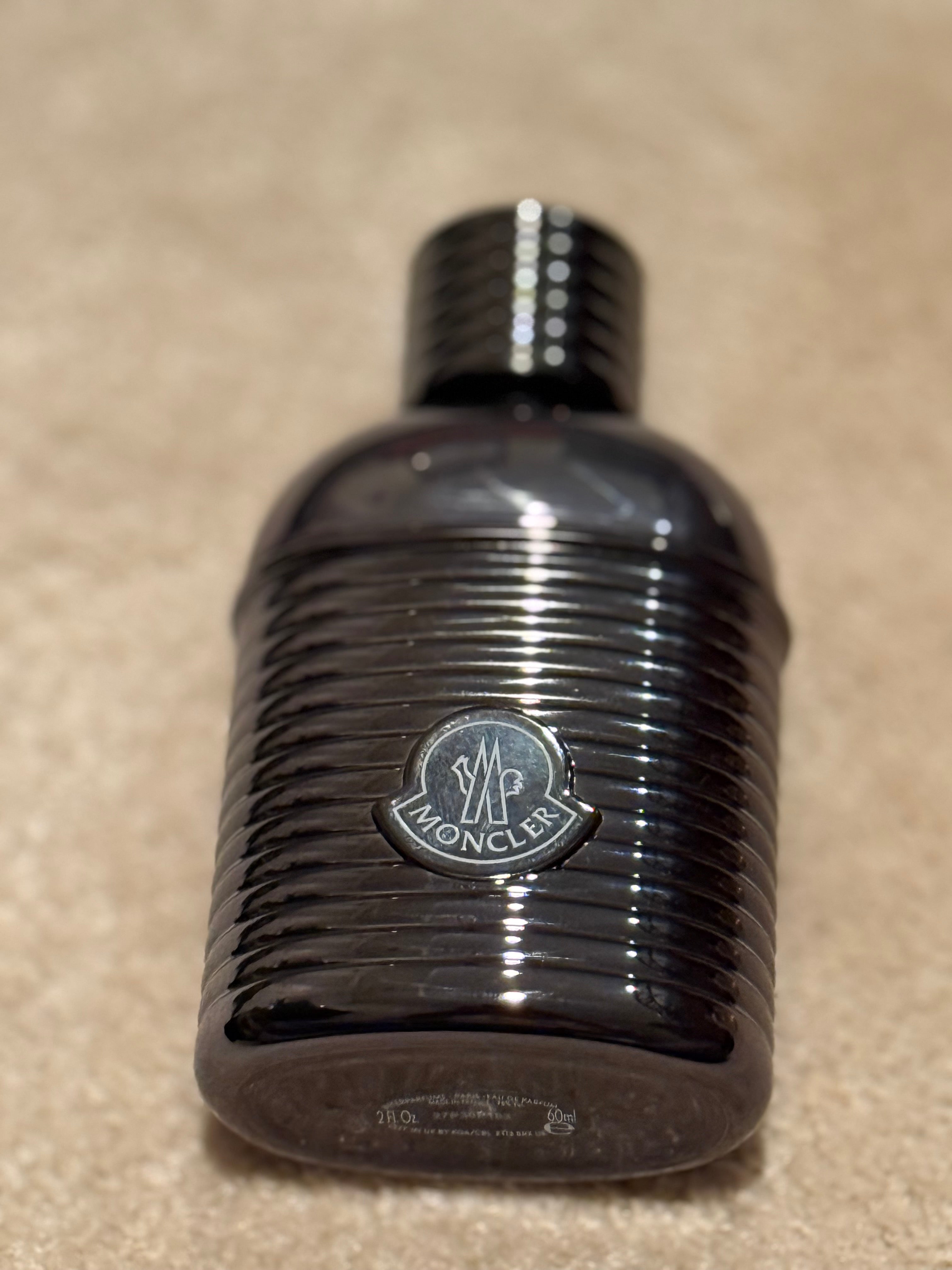 Moncler Sunrise Pour Homme eau de parfum spray 2 oz. Used