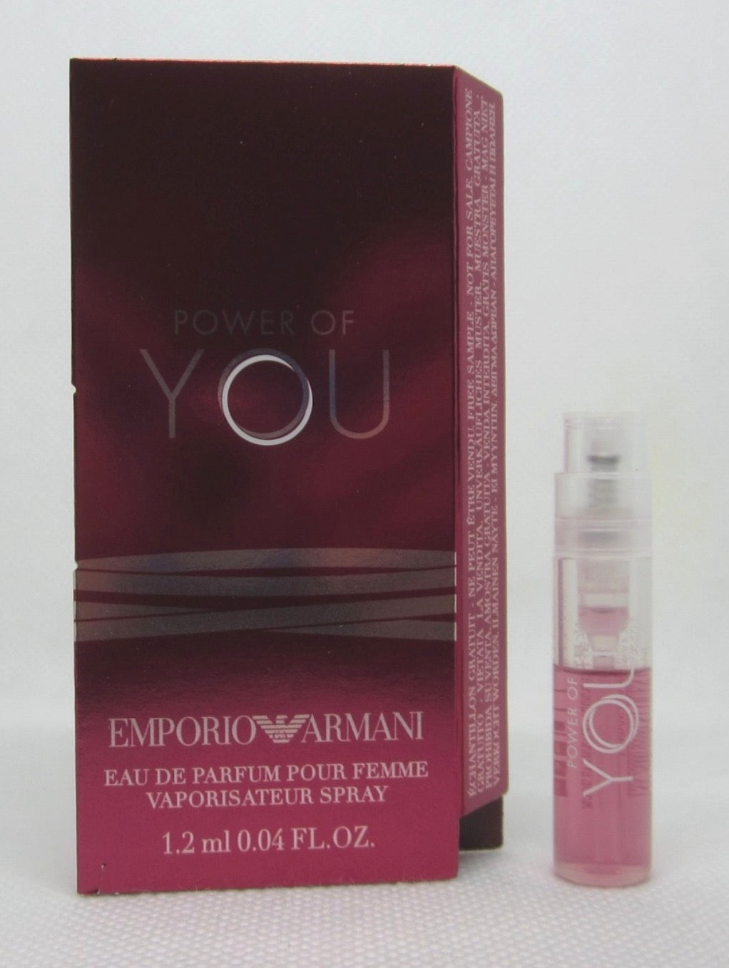 Armani Power of You eau de parfum pour femme spray sample 0.04 oz