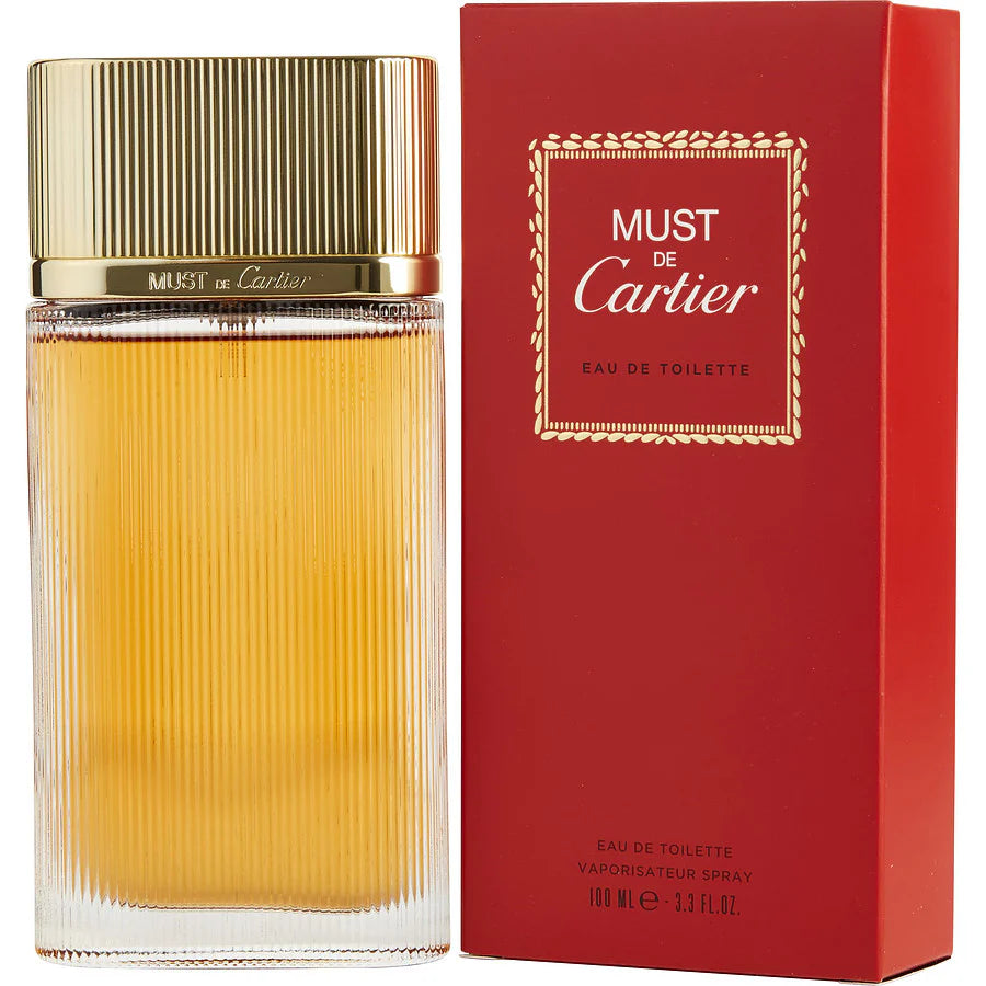 Must de Cartier Eau de Toilette 3.3 Oz