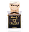 Bottle of Bortnikoff Oud Monarch perfume on a white background