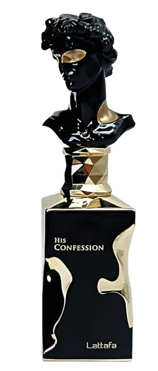 Lattafa His Confession 5 ml Decant – Elegant Iris & Vanilla Fragrance