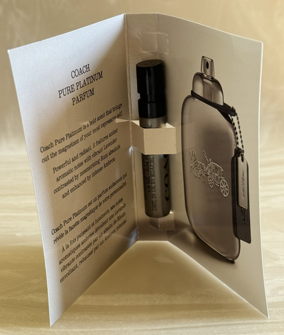 Coach Pure Platinum Parufm Mini Spray Vial 1.2 ml (0.04 oz)