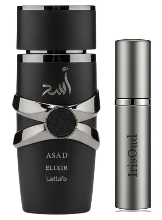 Lattafa Asad Elixir Travel Spray Decant