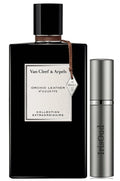 Van Cleef & Arpels Orchid Leather Travel Spray Decant