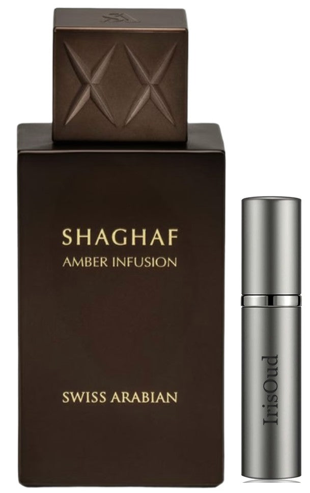 Swiss Arabian Shaghaf Amber Infusion Travel Spray Decant