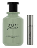 Michael Malul Zest+Vetiver Travel Spray Decant