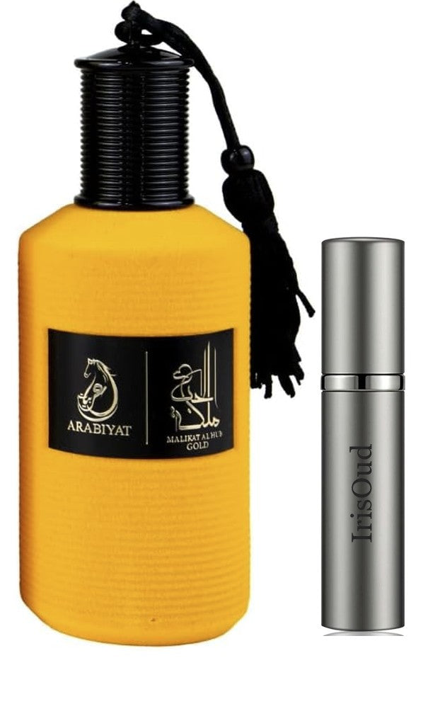 Arabiyat Prestige  Malikat Al Hub Gold Travel Spray Decant