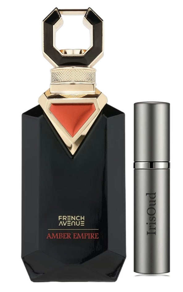 French Avenue Amber Empire Travel Spray Decant