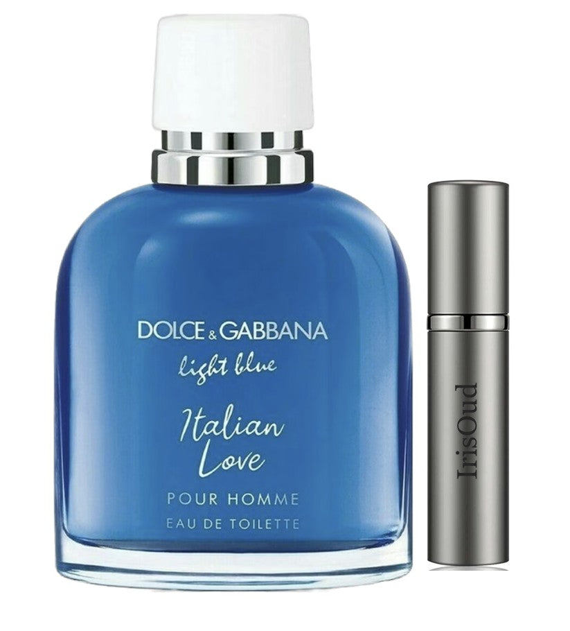 Dolce & Gabbana Light Blue pour Homme Italian Love Discontinued Travel Spray Decant