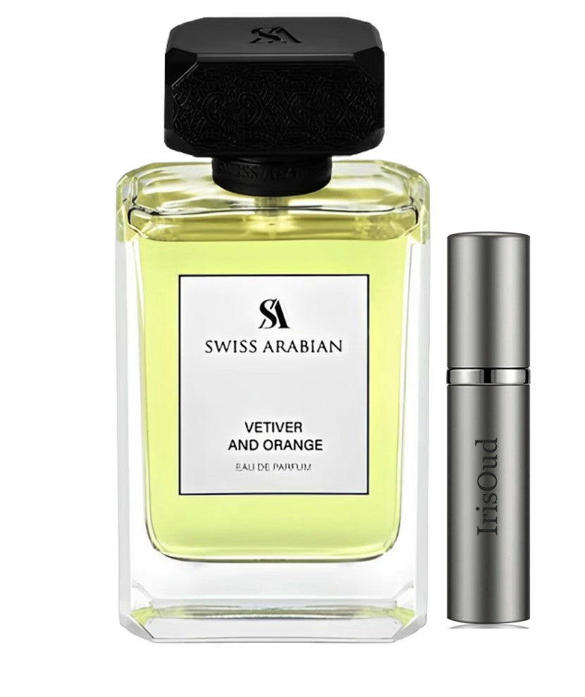Swiss Arabian Vetiver and Orange Travel Spray Decant