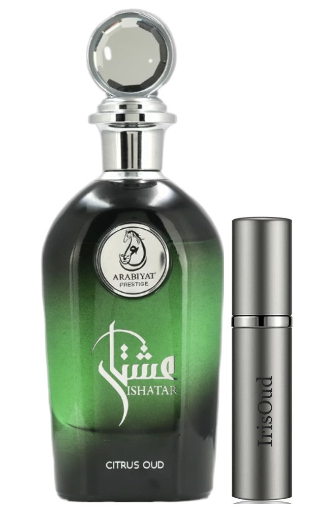 Arabiyat Prestige Ishatar Citrus Oud Travel Spray Decant