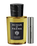 Acqua di Parma Zafferano Ambrosia Travel Spray Decant