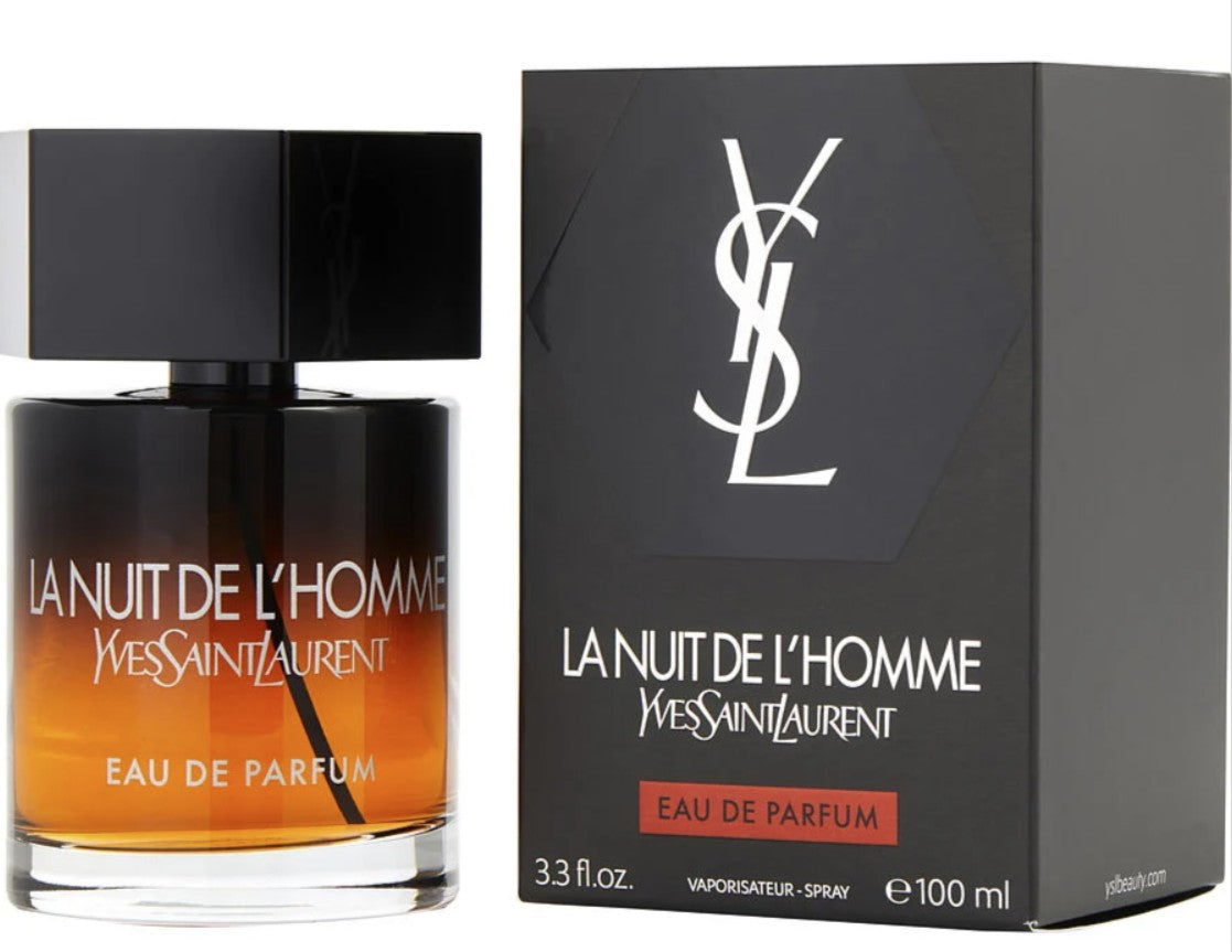 Yves Saint Laurent La Nuit de L'Homme Eau de Parfum 3.4 Oz/100 ml