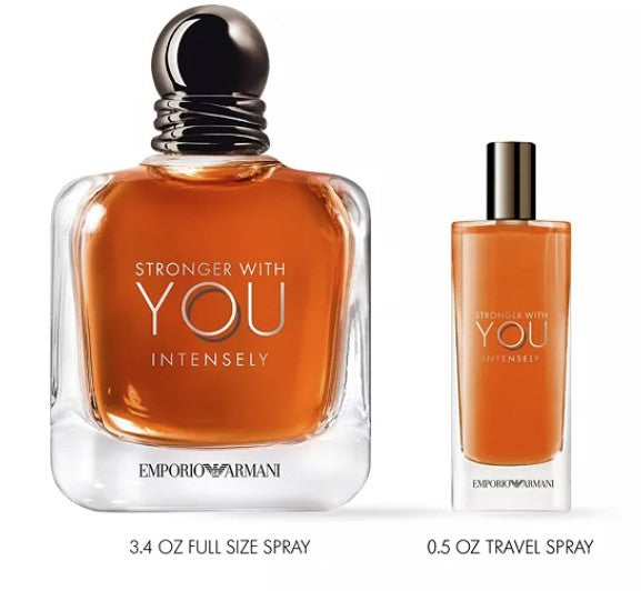 Armani Stronger With You Intensely EDP gift set