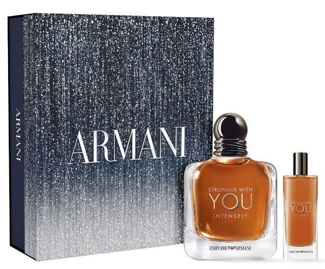 Armani Stronger With You Intensely EDP gift set