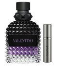 Valentino Uomo Born In Roma Purple Melancholia Travel Spray Decant