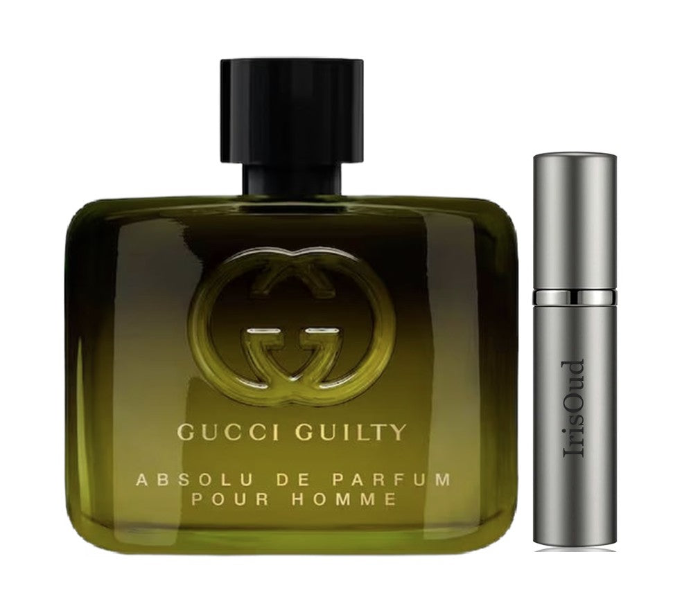 Gucci Guilty Absolu de Parfum Pour Homme Travel Spray Decant
