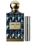 Ibraheem Al Qurashi Sapphire Leather Travel Spray Decant