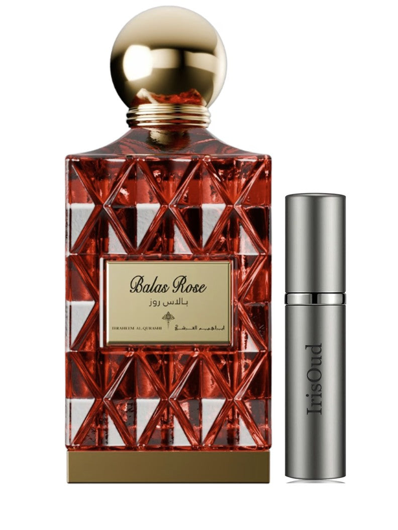 Ibraheem Al Qurashi Balas Rose Travel Spray Decant