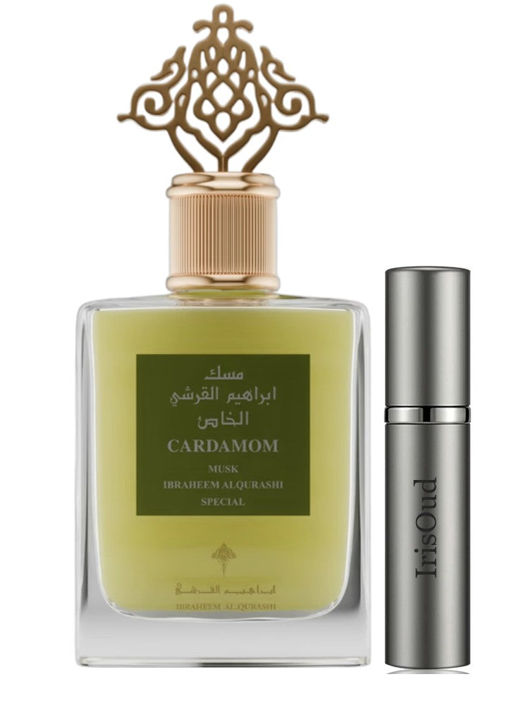 Ibraheem Al Qurashi Cardamom Musk Travel Spray Decant