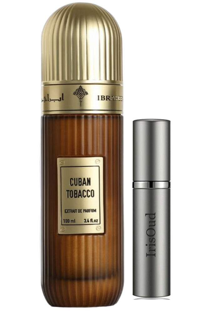 Ibraheem Al Qurashi Cuban Tobacco Travel Spray Decant
