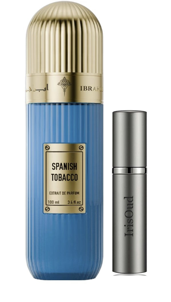 Ibraheem Al Qurashi Spanish Tobacco Travel Spray Decant