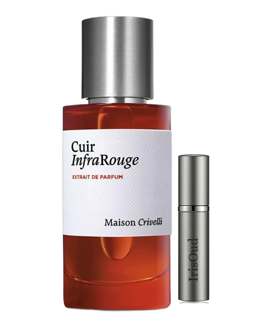 Maison Crivelli Cuir InfraRouge Extrait Travel Spray Decant