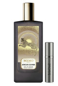 Memo Paris African Leather Travel Spray Decant