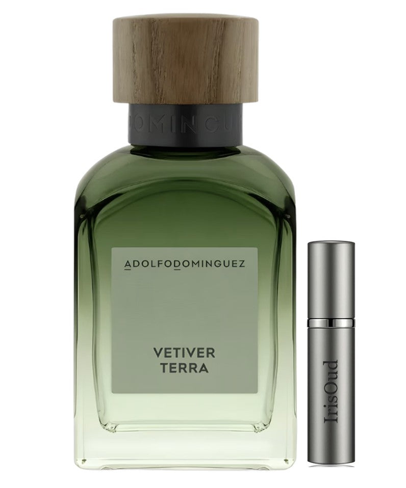 Adolfo Dominguez Vetiver Terra Travel Spray Decant