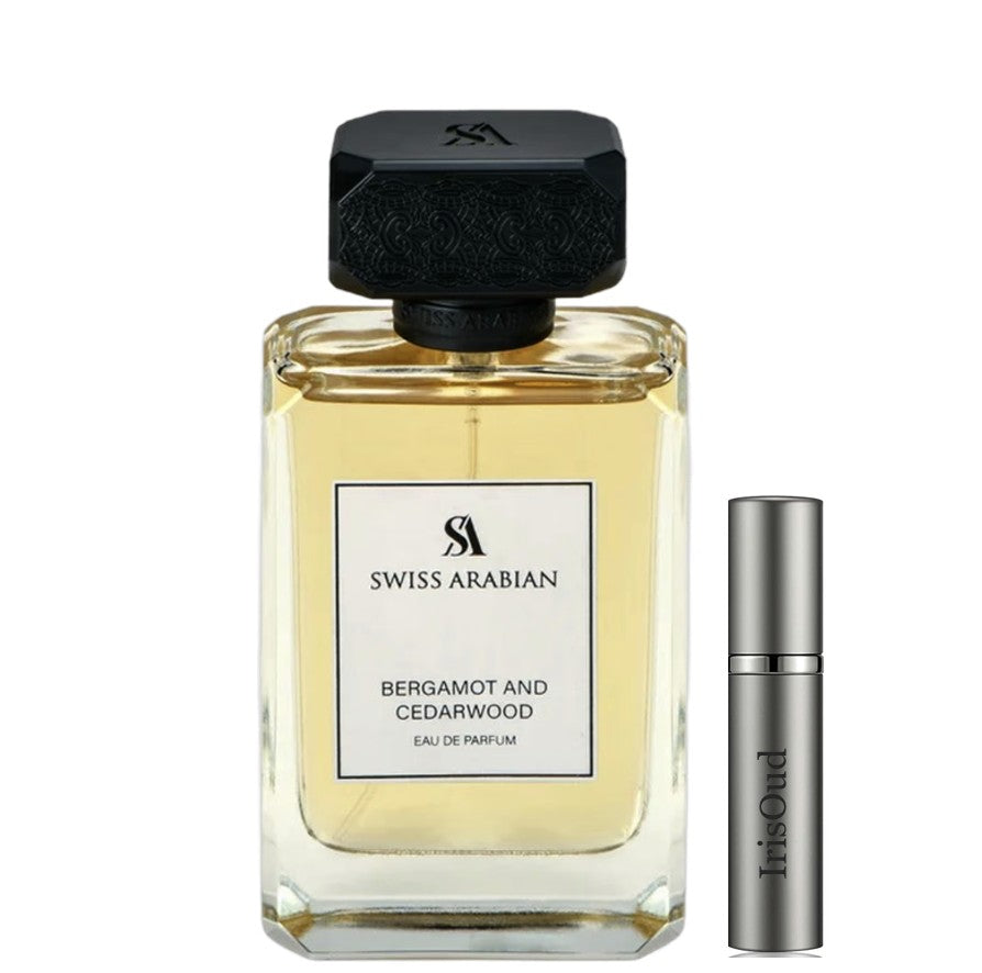 Swiss Arabian Bergamot and Cedarwood Travel Spray Decant