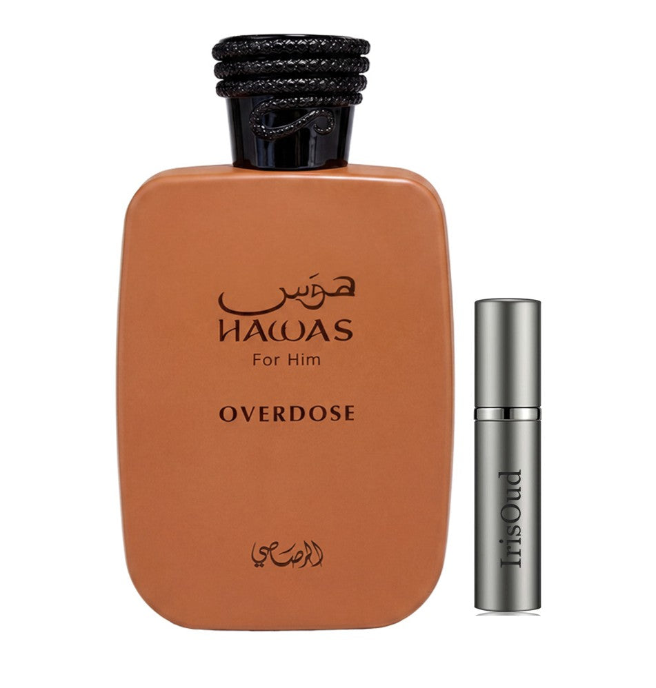 Rasasi Hawas Overdose Travel Spray Decant