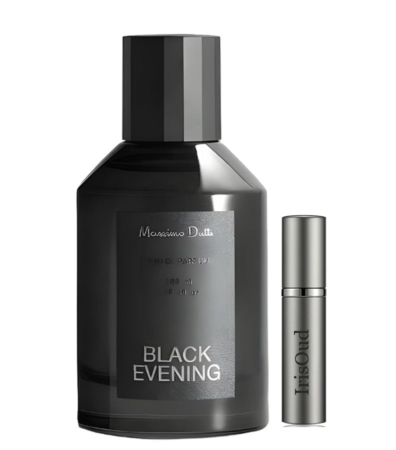 Massimo Dutti Black Evening Travel Spray Decant