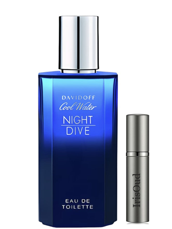 Davidoff Cool Water Night Dive Discontinued Travel Spray Decant