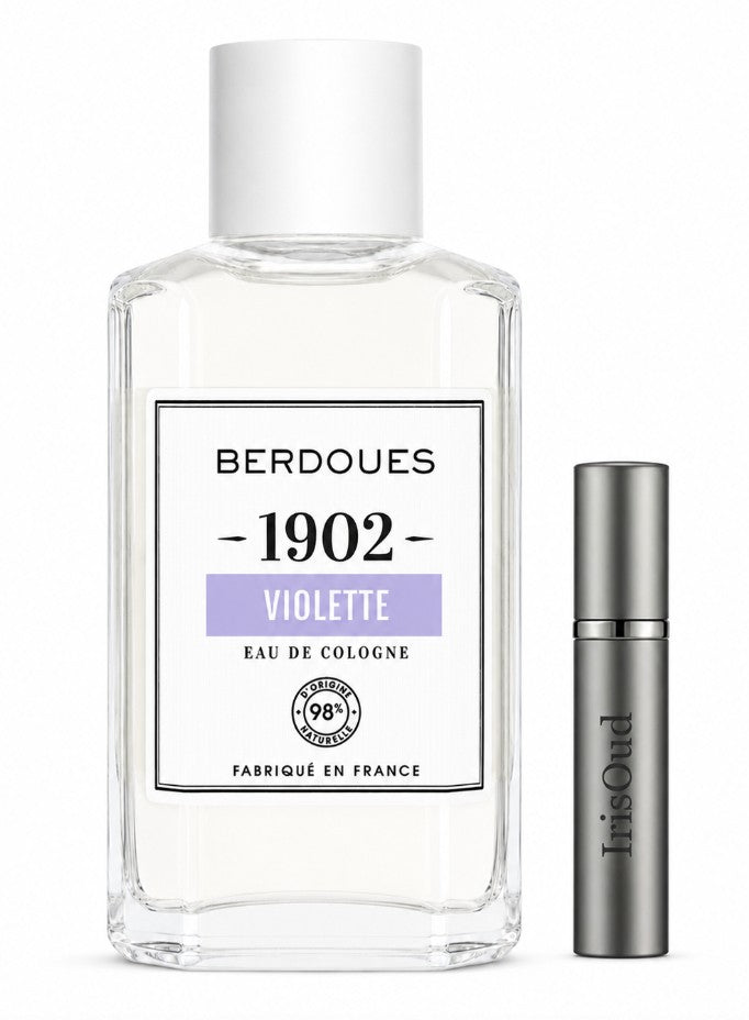 Berdoues 1902 Violette EDC Travel Spray Decant