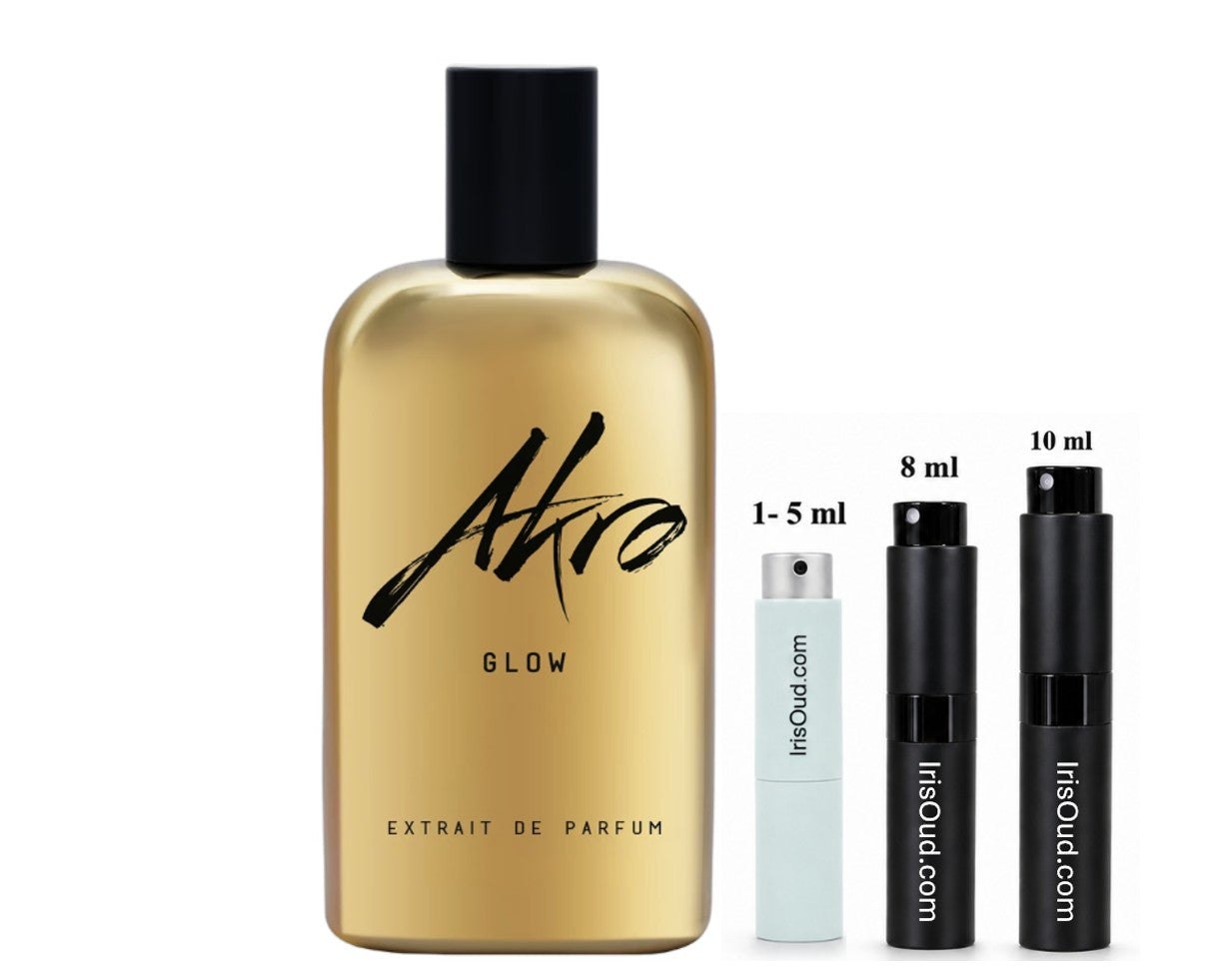 Akro Glow Extrait Travel Spray Decant