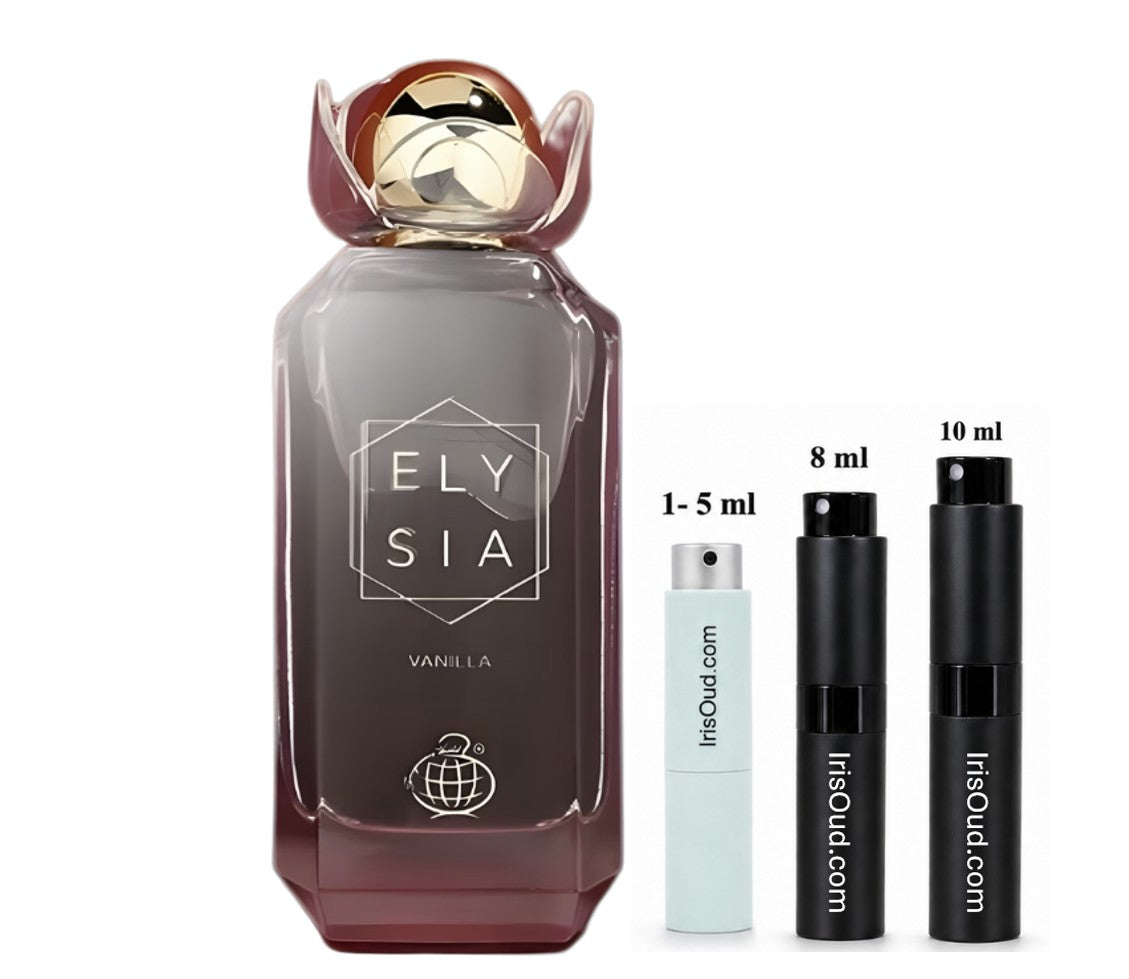 Fragrance World Elysia Vanilla Travel Spray Decant