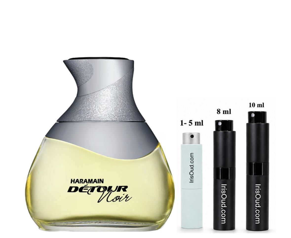 Al Haramain Detour Noir EDP  Travel Spray Decant