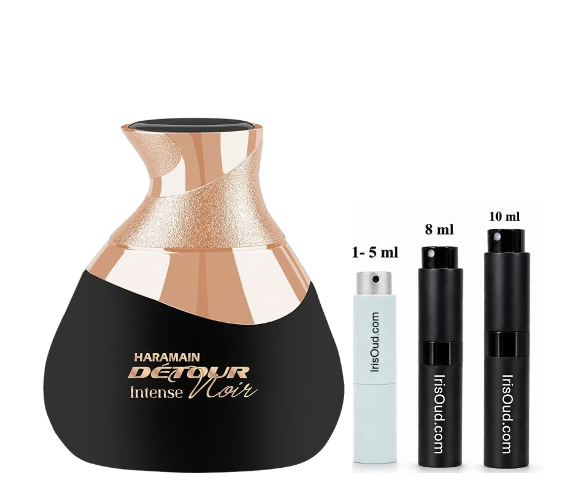 Al Haramain Detour Noir Intense EDP Travel Spray Decant