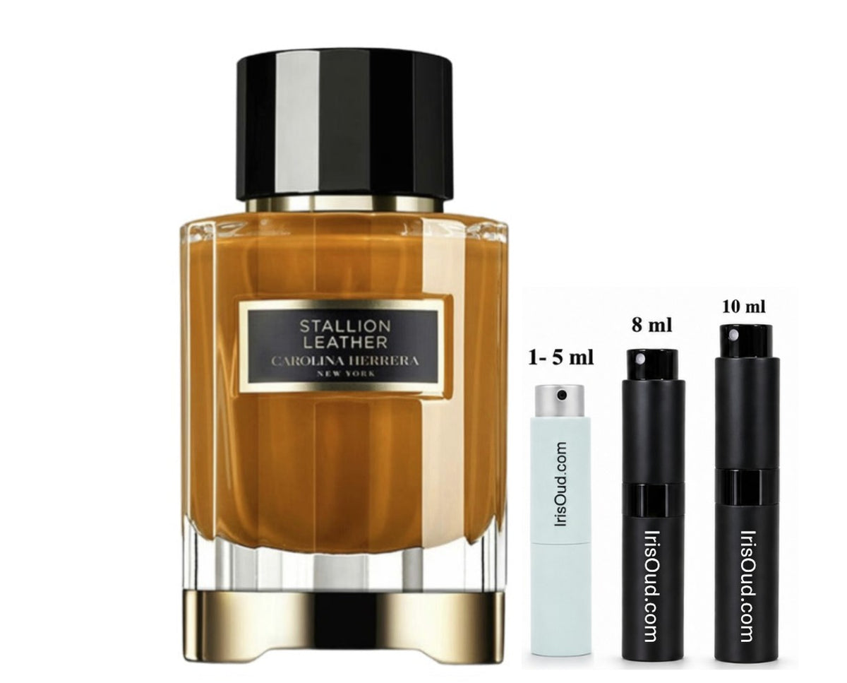 Carolina Herrera Stallion Leather Travel Spray Decant