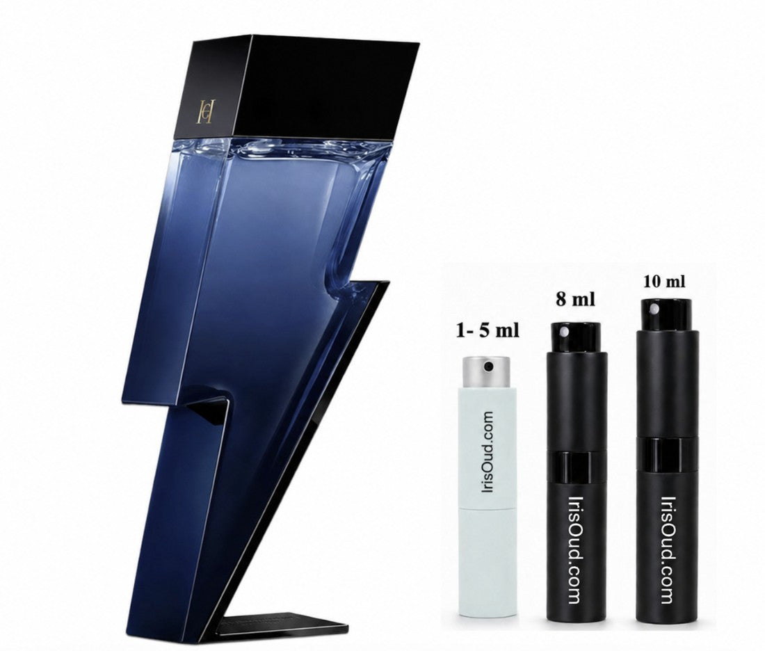 Carolina Herrera Bad Boy Cobalt Parfum Electrique Travel Spray Decant