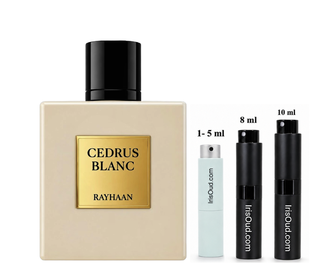 Rayhaan Cedrus Blanc EDPTravel Spray Decant