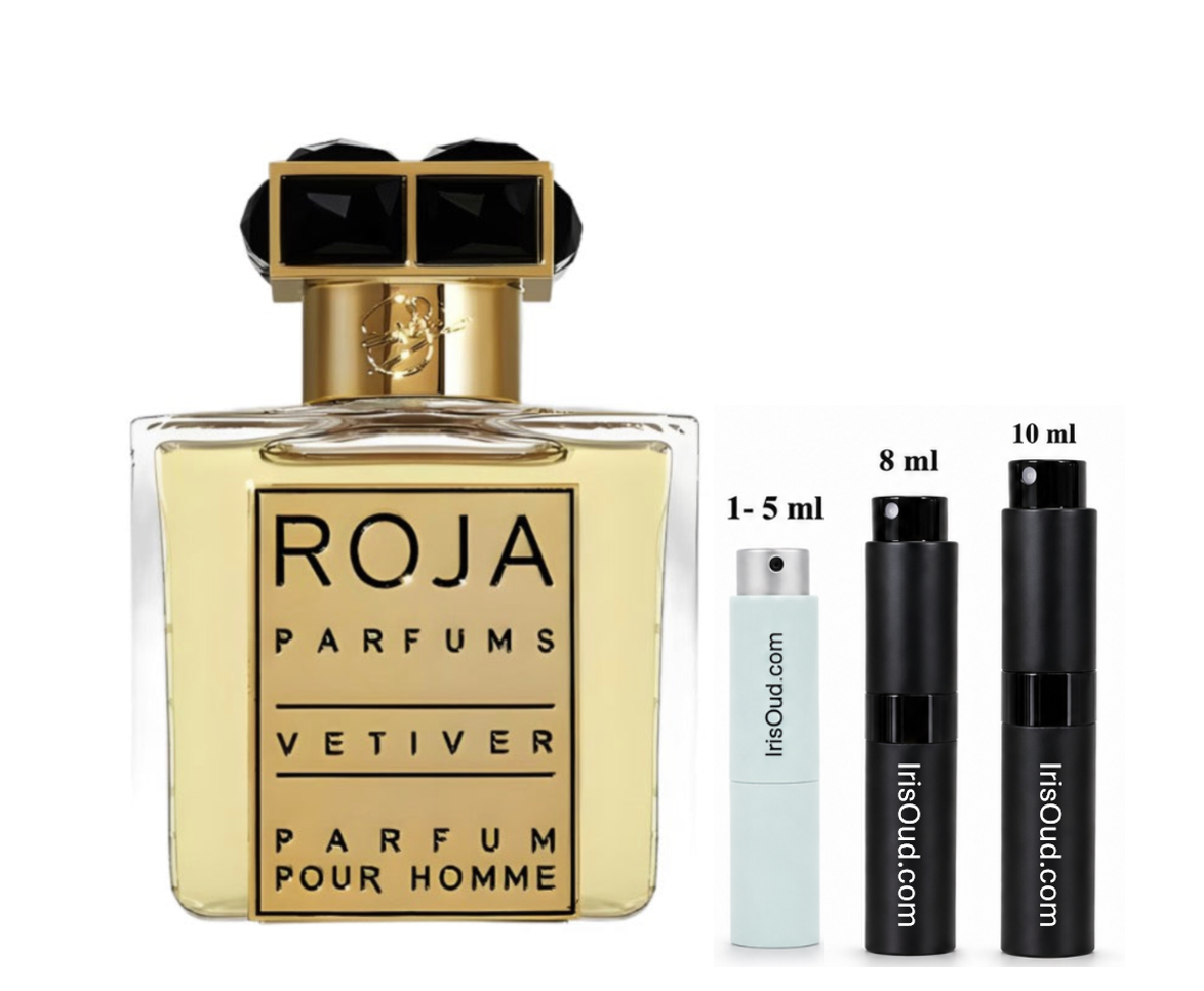 Roja Vetiver Parfum Pour Homme Travel Spray Decant